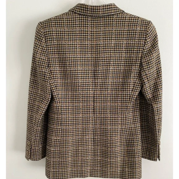 Ellen Tracy houndstooth blazer - Picture 2 of 4